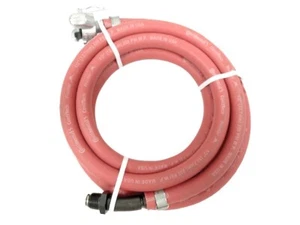Pneumatic Whip Hose 6' Length 1/2" Hose with Swivel & CP Fitting L-3 - Picture 1 of 2