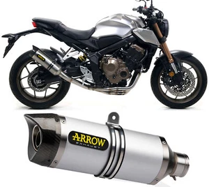 arrow tubo escape homologado thunder aluminio c honda cb 650 r 2019 19 2020 20 - Imagen 1 de 1