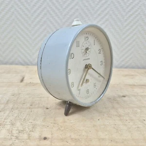 Vintage Junghans Mid Century Blau Rundwecker Made in Germany 1968 - Bild 1 von 6