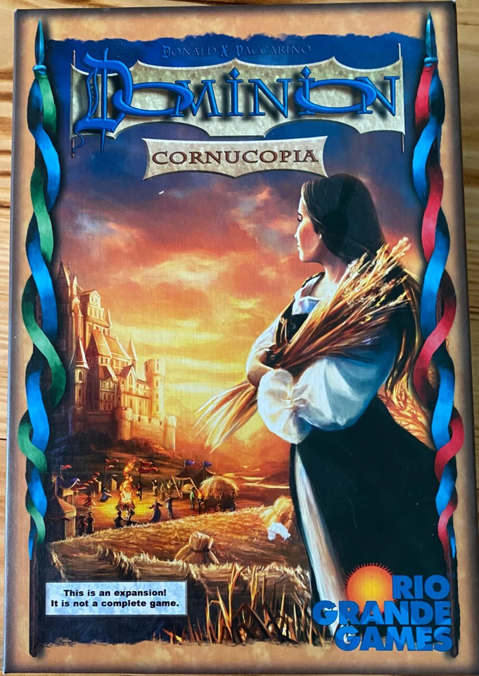 Dominion Cornucopia Expansion Board Game Rio Grande Games NEW! - Image 1 of 1