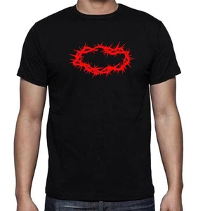NUEVA CAMISETA PARA HOMBRE CORONA DE ESPINAS IMPRESA CRISTIANO JESUS FE AMOR BIBLIA S~5XL - Imagen 1 de 19