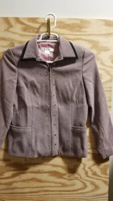 Blazer Rafael Casual Mujer Talla 8 Rayas Foto 1 de 4