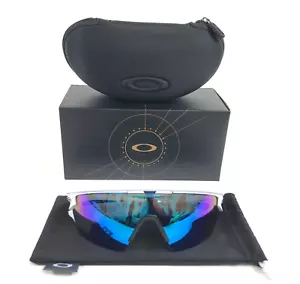 Oakley Sunglasses Sphaera OO9403-0236 Matte White with Prizm Sapphire Polarized - Picture 1 of 13