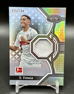 2022-23 Topps Tier One Bundesliga Tiago Tomas Relic Card #/144 VfB Stuttgart