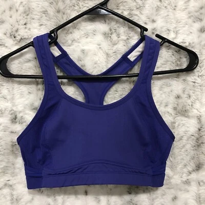 Champion 360 Degree Sports Bra Style 1612 WF Blue Racerback  Small Max Support - Image 1 of 4