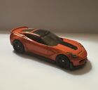 Orange Corvette C7 Z06 Dtw79 Hot Wheels Toy Diecast Car