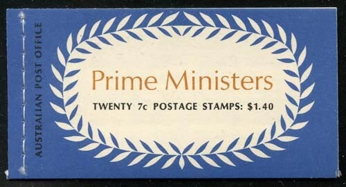 Australia 1972 $1.40 Prime Ministers Booklet SG# SB51 NH - Image 1 of 1