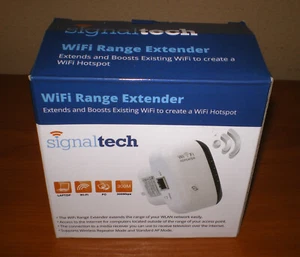 Signaltech  Signal Tech Wifi Range Extender Internet Signal Booster Wifi Hotspot - Picture 1 of 7