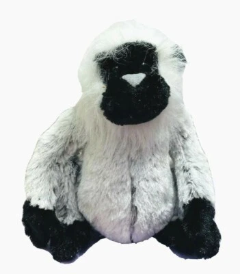 Ganz Webkinz Langur Monkey 9" Plush Gray White Stuffed Animal Toy Realistic Soft - Image 1 of 4