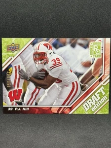 P.J. Hill 2009 Upper Deck Draft Edition #24 Rookie (RC) /350 - Wisconsin - Picture 1 of 2
