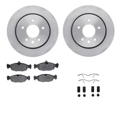 For Jaguar XK8 97-06 R1 Concepts eLINE Series Rear Brake Kit w Ceramic Pads - Image 1 of 4