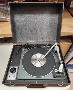 Vintage Garrard 50 Record Player w/cartridge - Untested/Parts or Repair - Picture 1 of 9