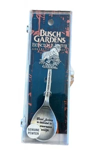 Busch Gardens Spoon Pewter Florida Souvenir Lowland Gorilla 4” Long - Picture 1 of 4