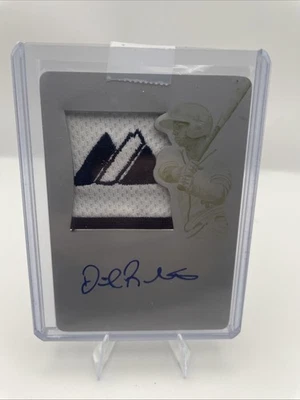 Placa de impressão 2015 Panini National Treasures Daniel Robertson 1/1 - Imagem 1 de 3