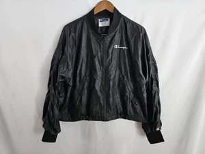 Giacca Champion media bomber full zip polsino a costine logo C streetwear leggera - Foto 1 di 9