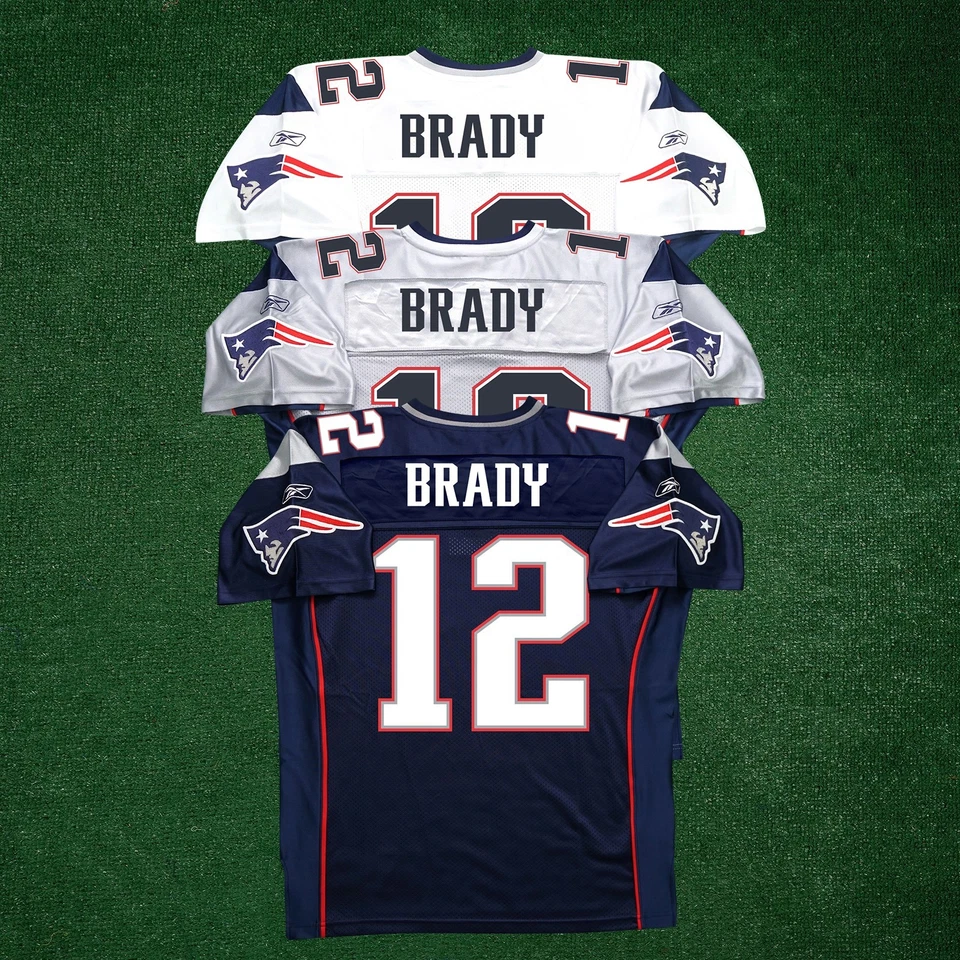 Camiseta Julian Edelman Reebok New England Patriots Auténtica Sobre el Campo EQT Foto 1 de 1