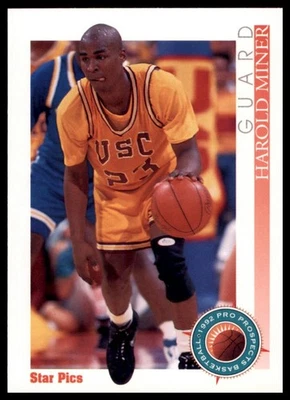 Harold Miner 1992 Star Pics #84 USC Trojans - Image 1 of 2