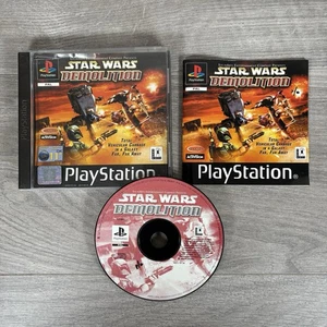 Star Wars Demolition PS1 PlayStation 1 PAL Boxed Complete Plus Manual - Picture 1 of 8
