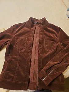 Brown Ladies Jacket And Rusty Singlet - Picture 1 of 10