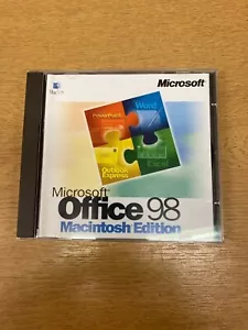 Microsoft Office 98 : Macintosh Edition Upgrade with CD Key Preowned Item - Picture 1 of 4