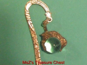 Tibetan Cat over Crystal Orb Bookmark, BRAND NEW & Incl Gift Box! - Picture 1 of 10