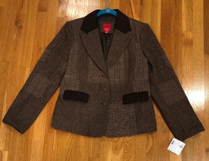 monsoon louis check coat