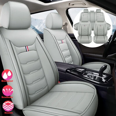 Leather Car Seat Covers For Infiniti FX35 FX45 M35 G35 G37 EX35  5-Seats Cushion Foto 1 de 4