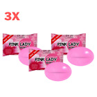 3x Rosa Lady Secret Seife Roze Essenz Weibliches Waschen Reduzieren Geruch Vagina 30g