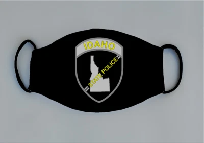 Idaho State Police Reusable Face Mask Trooper Police Sheriff Deputy LEO ID  - Image 1 of 2