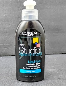 L'Oreal Studio Absent Minded Liqui-Gel Non-Sticky Styler - Strong Hold 5oz - HTF - Picture 1 of 5