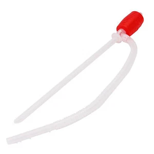 Manual /Fuel Transfer Siphon Pump Large Squeezing Syphon 10 Litres E4D8 - Picture 1 of 10