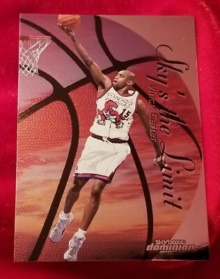 1999-00 SkyBox Dominion VINCE CARTER Sky's the Limit INSERT #15 Toronto Raptors - Image 1 of 2