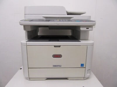 Oki MB471W Mono A4 Printer, Low Count, Under 50K! WIRELESS, High Toner, WARRANTY - Image 1 of 4