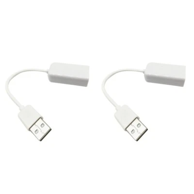 2 Card Adapter Cable Usb Stereo Notebook Speaker with Line - Image 1 of 4