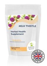 Milk Thistle 100mg Herbal 30 Tablets Pills Supplements