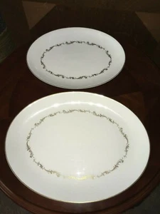 royal doulton french provincial set of 2 oval serving platters 13'' and 16'' - Picture 1 of 6