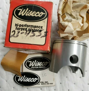 VINTAGE WISECO PISTON 232PS YAMAHA 400 MX DT 1975-1978 - Picture 1 of 6
