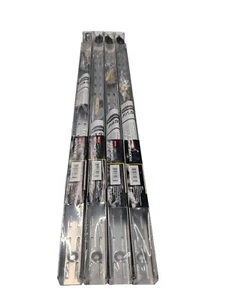 4X Rubbermaid FastTrack Garage Storage System Upright Rail, 25" Satin Nickel - Picture 1 of 3