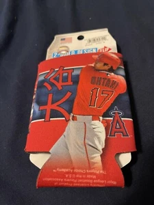 SHOHEI OHTANI Los Angeles Angels 2 Sided Can Coolie Cooler CLOSEOUT REDUCED - Picture 1 of 2