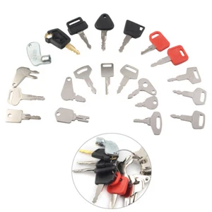 21 Keys Heavy Equipment Construction Ignition Key Set For Cat For Komatsu - Picture 1 of 7