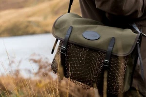 Jack Pyke Traditional Canvas Game bag Net Front in Olive Green Game Shooting - Picture 1 of 5