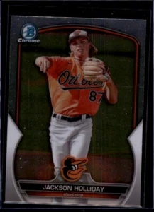2023 Bowman Chrome Prospects #BCP227 Jackson Holliday Orioles - Foto 1 di 2