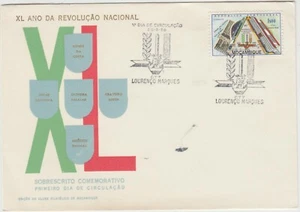 Mozambique 1966  FDC  40th Anniv. of Portugal Revolution  good condition - Picture 1 of 2