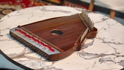 Swarmandal – 36 Cuerdas, Ligero, con Rango de Sonido Perfecto – Yoga, Meditación Foto 1 de 4