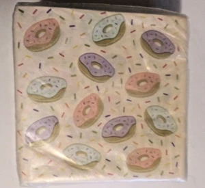 Blue Panda  150-Pack Luncheon Napkins, 2ply.  Donut Birthday Party - Picture 1 of 2
