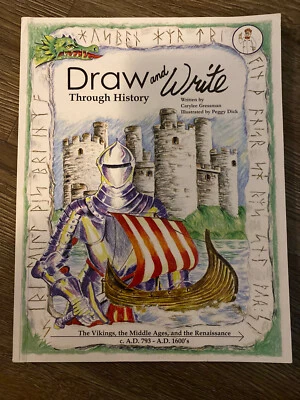 DRAW AND WRITE THROUGH HISTORY: THE VIKINGS, THE MIDDLE By Carylee Gressman - Image 1 of 4