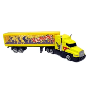 Transport Truck (Extreme Fun) Yellow Motormax Truck Model - Picture 1 of 8