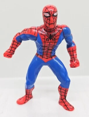 Vintage 1995 Spider-Man McDonald's Happy Meal Toy 3.5 Inch Marvel Action Figure - Image 1 of 4