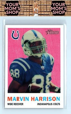 2005 Topps Heritage #22 Marvin Harrison - Image 1 of 2