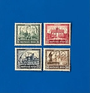 German Reich 1930 Mi 446-449 MNH VF - Picture 1 of 1